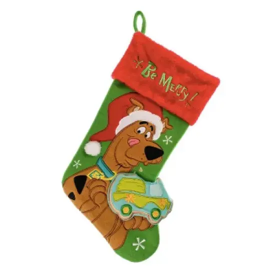 Scooby-Doo Applique Holiday Stocking 20" image {1}