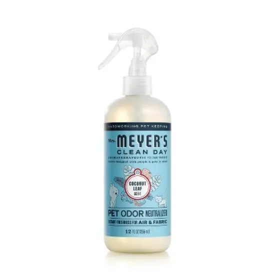 Mrs. Meyer's Clean Day Liquid Coconut Scent Pet Odor Eliminator Neutralizer - 12 fl oz image {9}