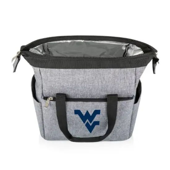NCAA West Virginia Mountaineers On The Go Lunch Cooler - Gray image {1}