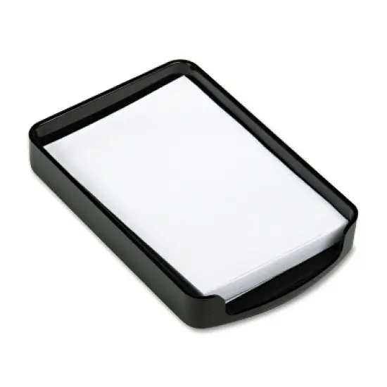 Officemate 2200 Series Memo Holder Plastic 4w x 6d Black 22362 image {3}