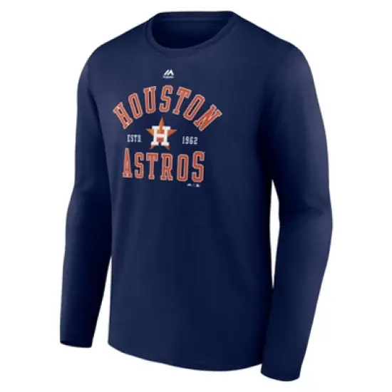 MLB Houston Astros Men's Long Sleeve Core T-Shirt image {1}