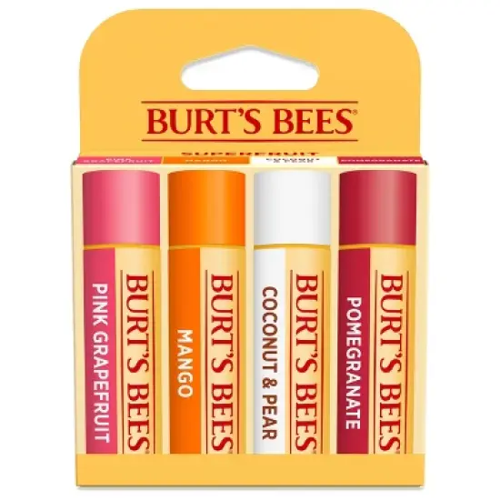 Burt's Bees Moisturizing Lip Balm - Superfruit - 4pk image {14}
