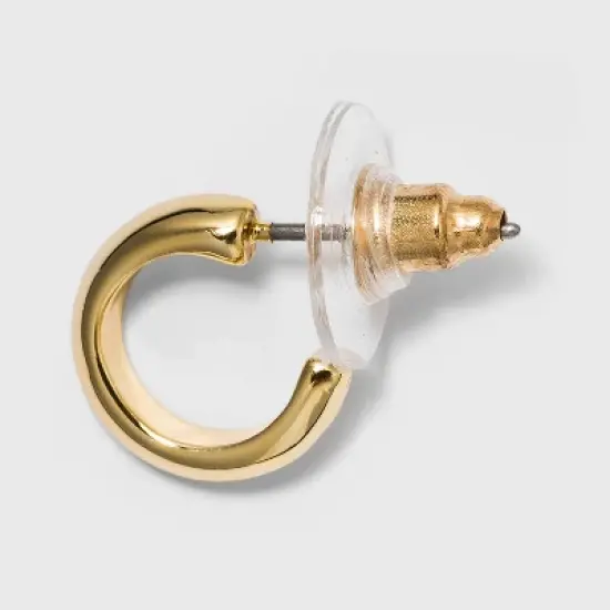 Ear Cuff and Star Charm Hoop Stud Earring Set 8pc - A New Day&trade; image {1}