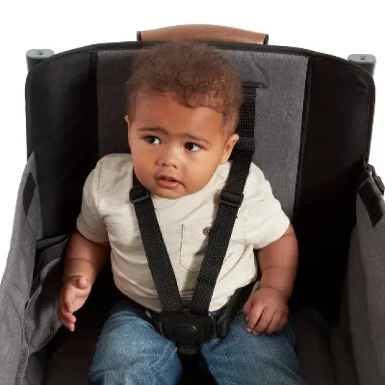 Radio Flyer Atlas Kid and Cargo Stroller Wagon - Gray image {7}