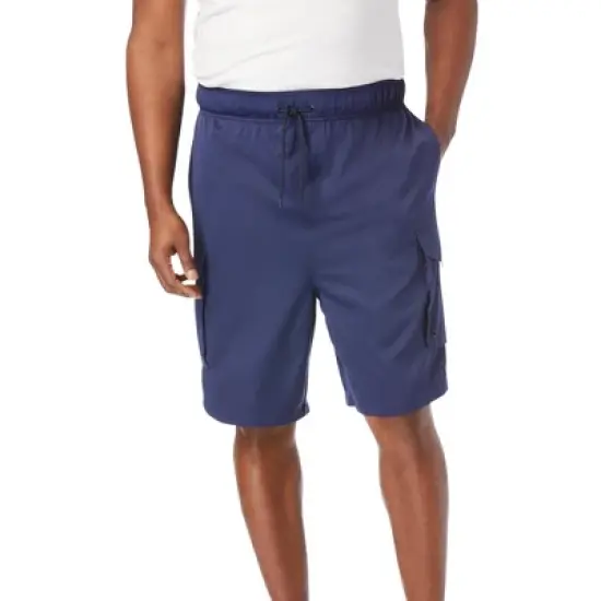 KS Island by KingSize Men's Big & Tall &trade; 8" Flex Cargo Swim Trunks image {7}