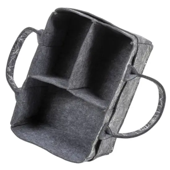 Sammy & Lou Printed Felt Storage Caddy - Floral image {2}