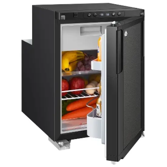 45L RV Refrigerator, 12 Volt Dual Zone Fridge and Freezer, WIFI APP Control Portable Fridge with Door Lock,3 levels (H/M/L) of battery protection image {10}