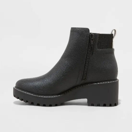 Women's Taci Boots - Universal Thread&trade; Jet Black image {1}