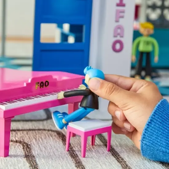 FAO Schwarz Toy Wood Ultimate Doll House LED image {2}