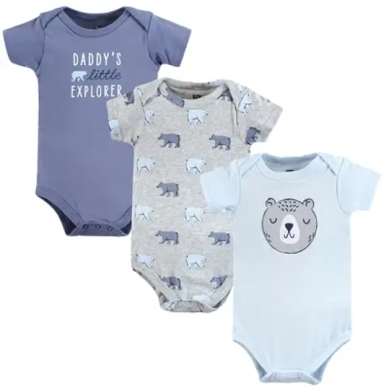 Hudson Baby Infant Boy Cotton Bodysuits, Mommys New Man image {5}