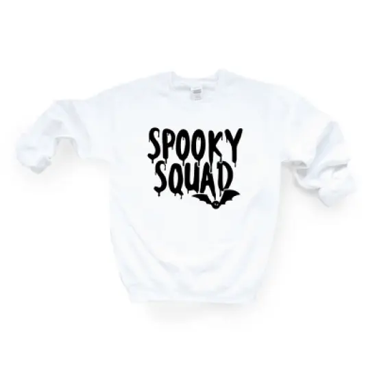 Simply Sage Market Women's Graphic Sweatshirt Spooky Squad Bat image {4}