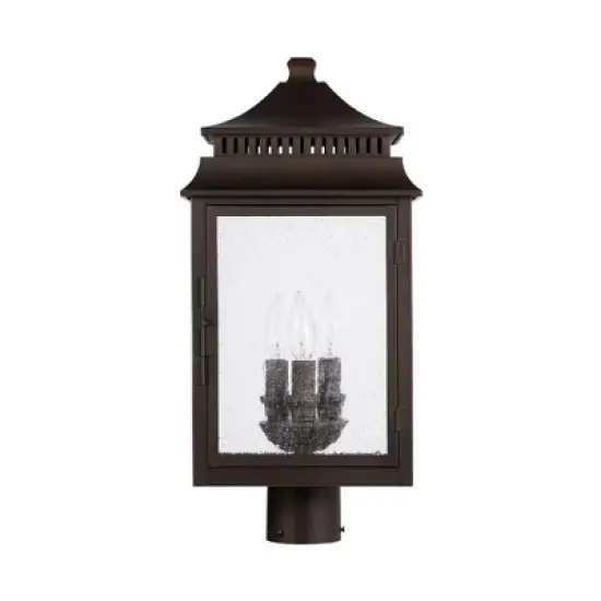 Capital Lighting Sutter Creek 3 - Light Post Light in  Oiled Bronze image {3}