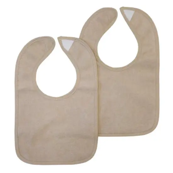 Neat Solutions Water-Resistant Lined Infant Bib Set - Neutral Soft - 10pk image {10}