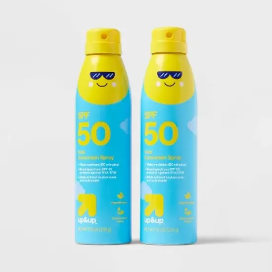 Kids' Sunscreen Spray - SPF 50 - up&up&trade; image {3}