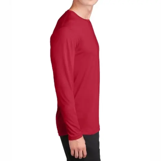 Mafoose Men's PosiCharge Competitor Cotton Touch Long Sleeve Tee image {7}