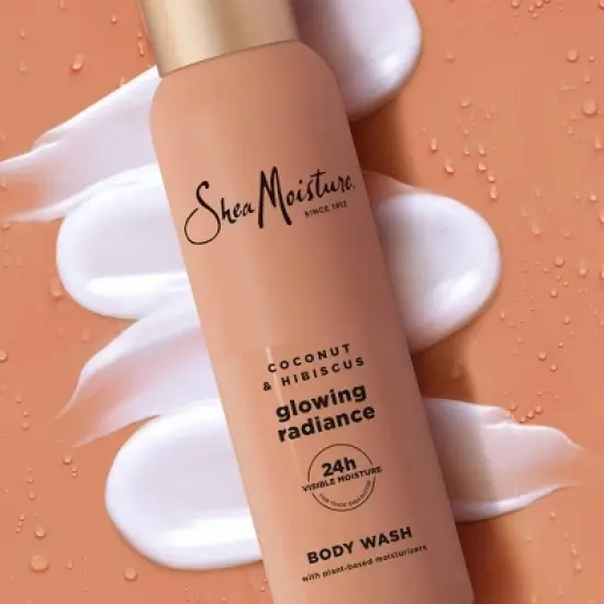 SheaMoisture Body Wash Glowing Radiance - Coconut & Hibiscus with Vitamin C & Songyi Mushroom Extracts  - 18 fl oz image {4}