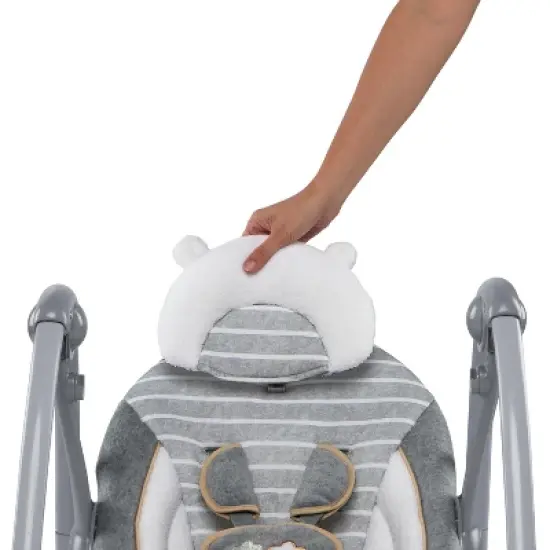 Ingenuity Boutique Collection Deluxe Swing 'n Go Portable Baby Swing - Bella Teddy image {5}