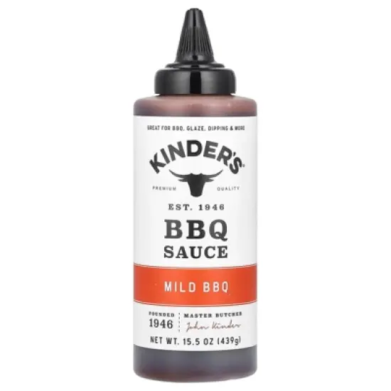 KINDER'S, BBQ Sauce, Mild BBQ, 15.5 oz image {7}