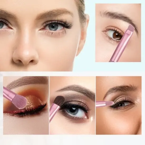 Unique Bargains Makeup Brushes and Sets 4 Pcs image {2}