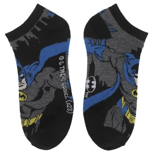 Batman Hero & Logo Women's 5-Pair Ankle Socks image {4}