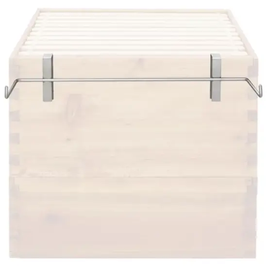 Honey Keeper Beehive Frame Holder - Stainless Steel Hive Frame Hanger Perch, Pack of 2 image {3}