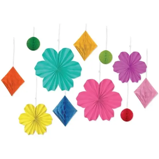 Carson Dellosa Education Happily Ever Elementary Retro Remix Flowers and Twinkles Dimensional Accents, 3 Packs image {1}