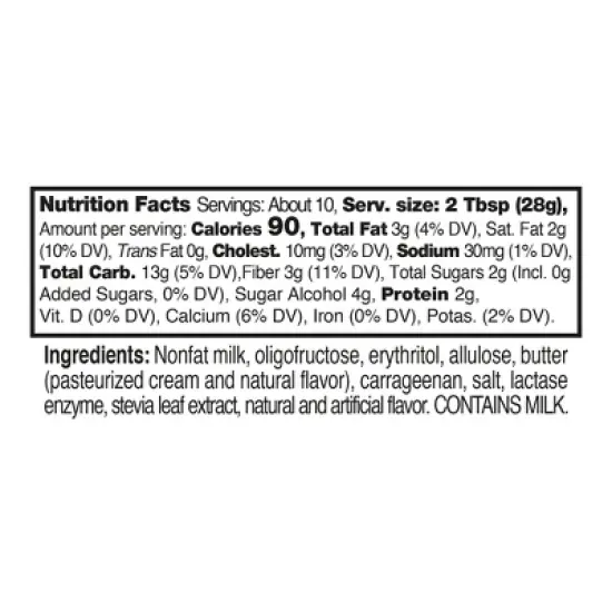 DairySky Dulce de Leche - No Added Sugar | Milk Caramel Spread | 10.5 oz (298g) | 2 Pack image {12}