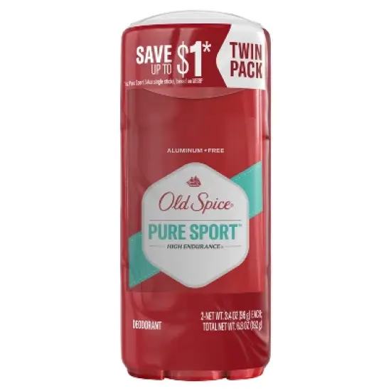 Old Spice High Endurance Deodorant for Men - Aluminum-Free - 3.4oz/2pk image {7}
