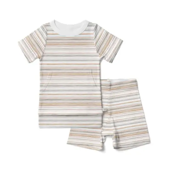 Goumikids Viscose + Organic Cotton Short-Sleeve Biker Set image {21}