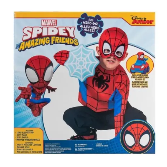 Spidey and His Amazing Friends Dress-Up Value Box 3-4T image {7}