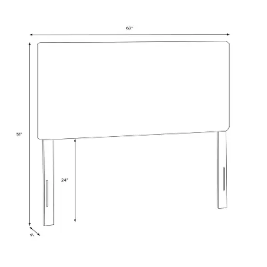 Olivia Upholstered Headboard - Cloth & Company image {1}