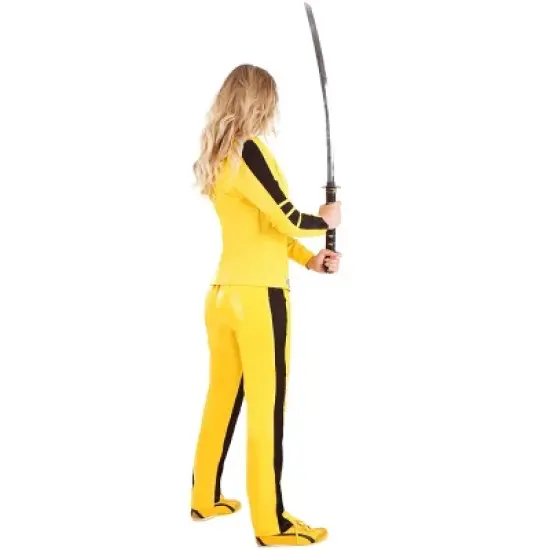 HalloweenCostumes.com Women's Kill Bill Beatrix Kiddo Motorcycle Suit Halloween Costume | Kill Bill Costumes image {7}