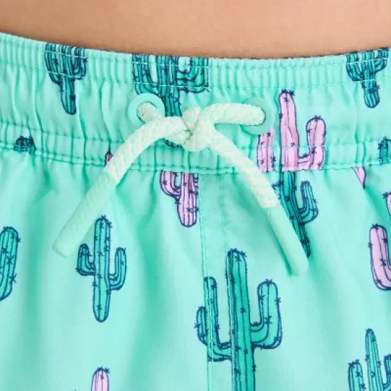 Boys' Mojave Swim Trunks - art class&trade; Aqua Green image {2}