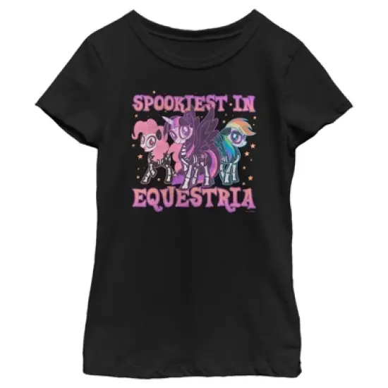 Girl's My Little Pony Halloween Trio Spookiest in Equestria T-Shirt image {4}