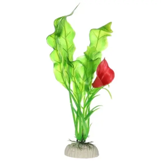 Unique Bargains Aquarium Decor Plant Green 1 Pc image {6}