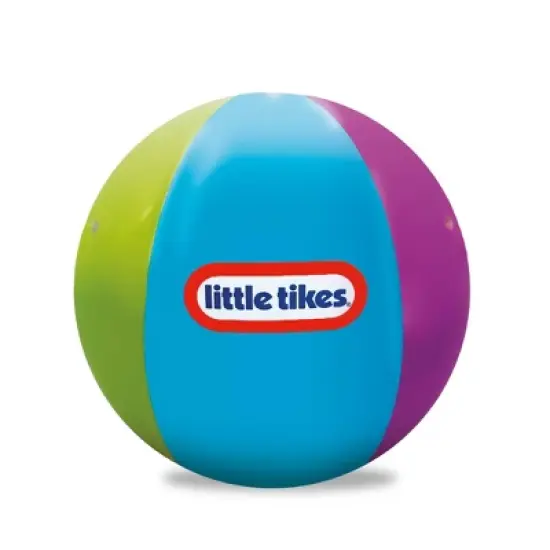 Little Tikes 36'' Ultimate Beach Ball Sprinkler: Outdoor PVC Water Toy for Kids image {3}
