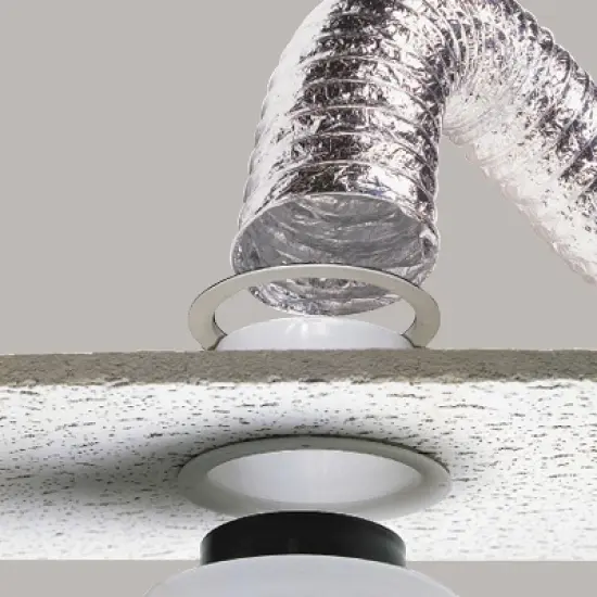 Deflecto&reg; Supurr-Flex&reg; 5-Ply 4-In. Aluminum Flexible Dryer Vent Transition Duct image {5}