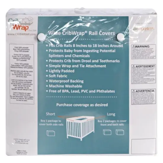 Trend Lab Side Rail Cover for Convertible Cribs image {3}