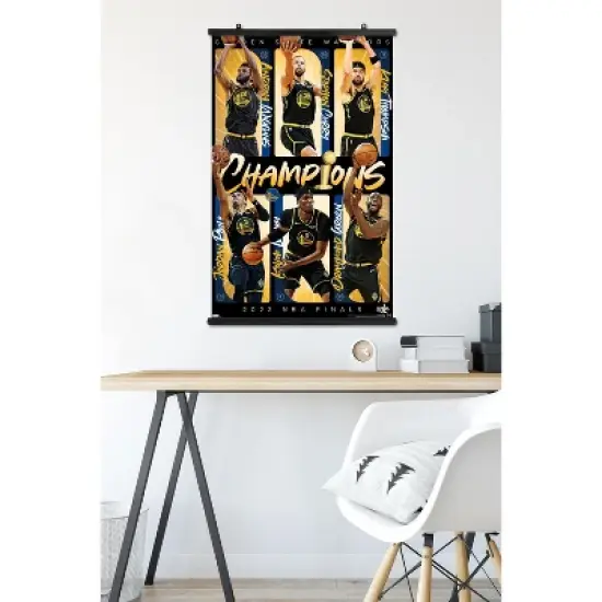 Trends International NBA Golden State Warriors - 2022 Commemorative NBA Finals Champions Unframed Wall Poster Prints image {4}