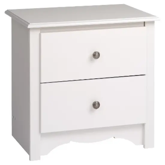 Monterey 2 Drawer Nightstand - Prepac image {5}