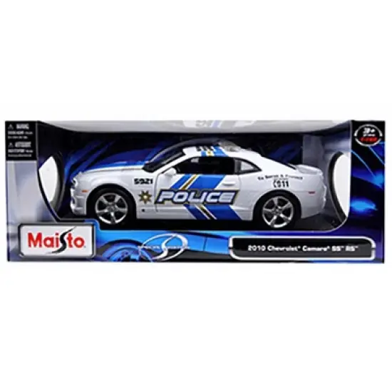 2010 Chevrolet Camaro RS SS Police 1/18 Diecast Model Car by Maisto image {2}