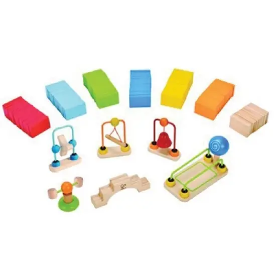 HAPE Dynamo Dominoes Construction Set - 107 Pieces image {2}