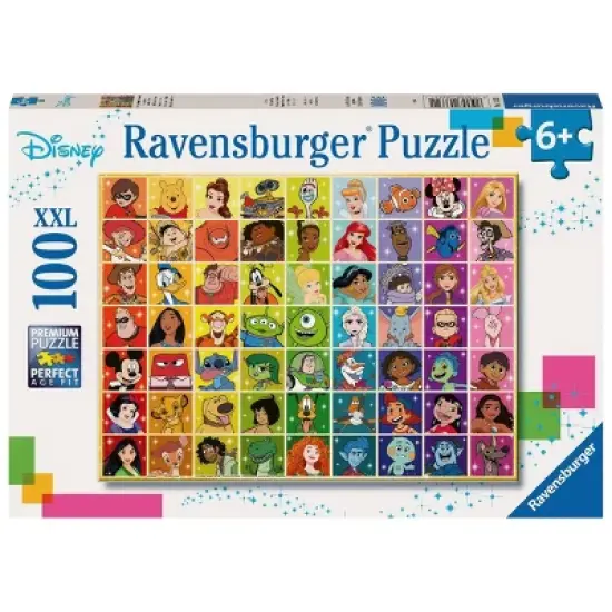 Ravensburger Disney Multi Character 100pc Jigsaw Puzzle image {1}