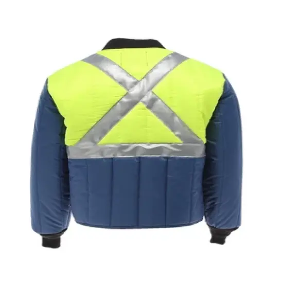 RefrigiWear HiVis Cooler Wear Water-Repellent Insulated Jacket image {2}