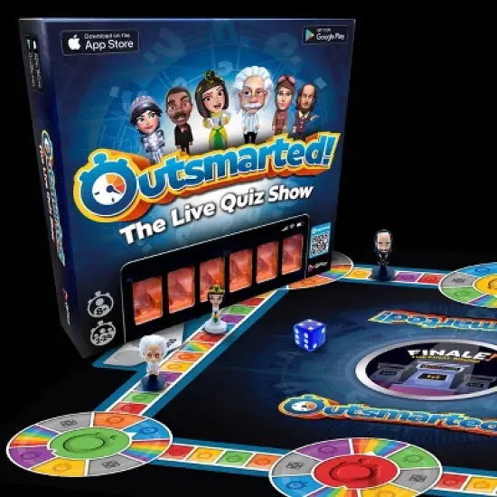 Outsmarted! The Live Quiz Show Game: Qplay Educational Memory Skills Board Game for 2+ Players image {4}