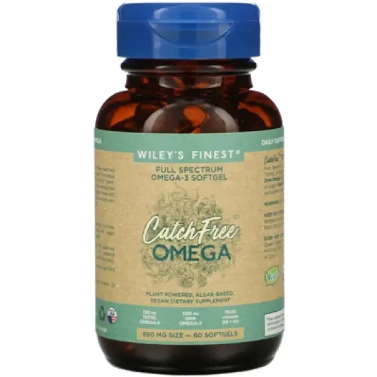 Wiley's Finest CatchFree Omega, 60 Softgels image {2}