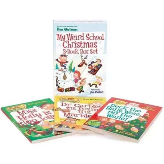 My Weird School Christmas 3-Book Box Set - by  Dan Gutman (Paperback) image {1}