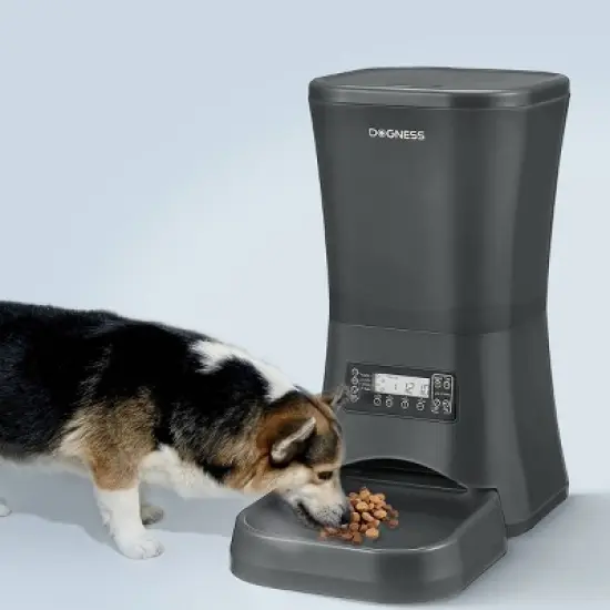 Dogness Automated Pet Feeder - 9L - Black image {1}