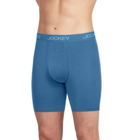 Jockey Men's Chafe Proof Pouch Ultra Soft Modal 6" Boxer Brief image {10}