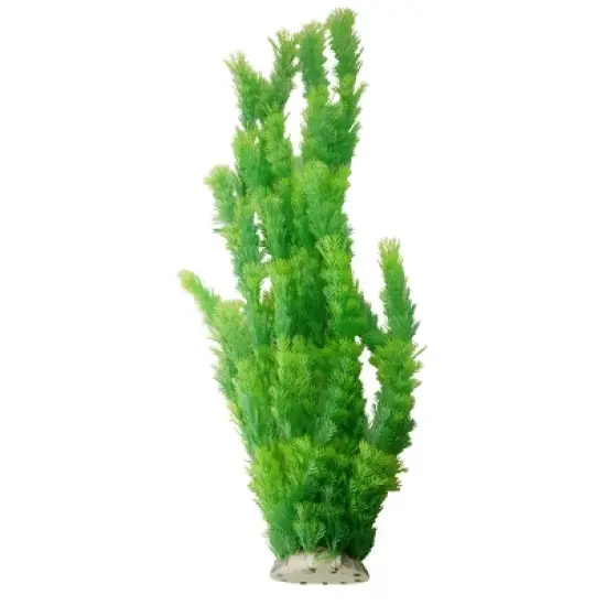 Unique Bargains Fish Tank Emulational Plant Decor Green 21.6" 1 Pc image {3}